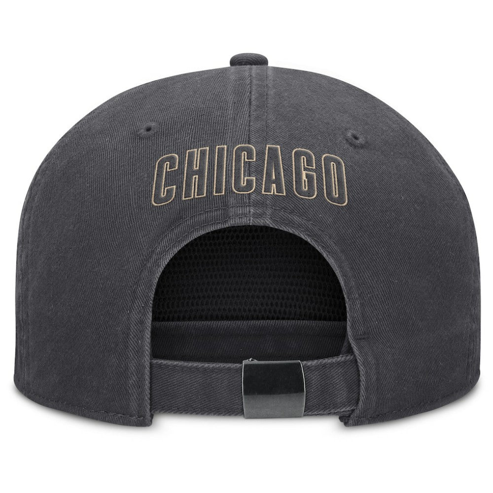 Chicago Cubs Nike Monotone Pro Adjustable Hat - Anthracite - Nike Lifestyle