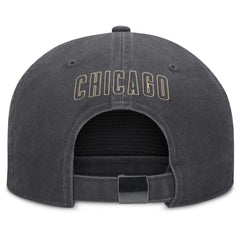 Chicago Cubs Nike Monotone Pro Adjustable Hat - Anthracite - Nike Lifestyle