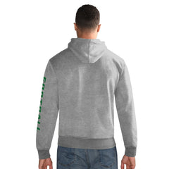 Philadelphia Eagles Starter Vintage Pullover Hoodie Heather Gray