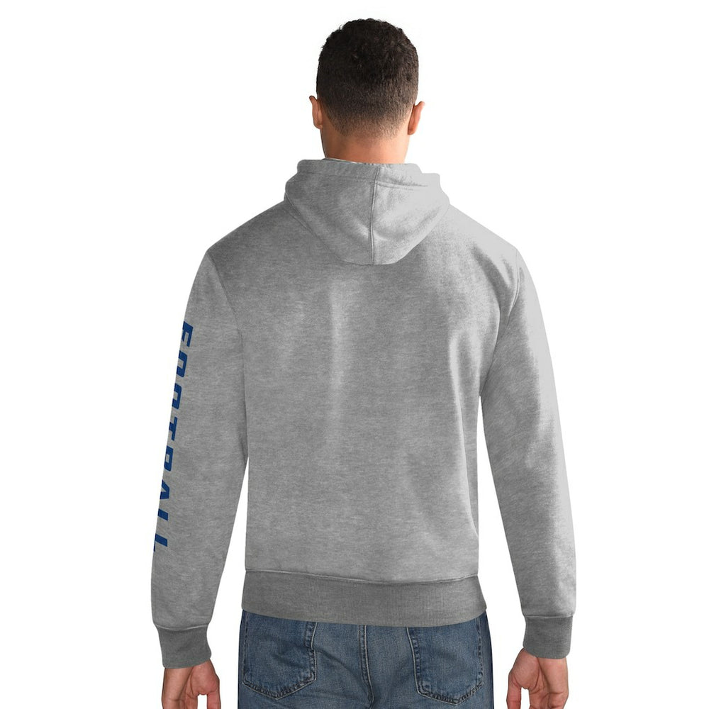 Seattle Seahawks Starter Vintage Pullover Hoodie Heather Gray