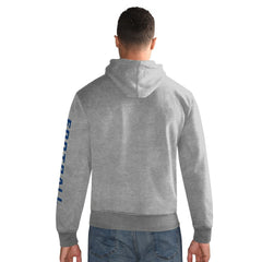 Seattle Seahawks Starter Vintage Pullover Hoodie Heather Gray