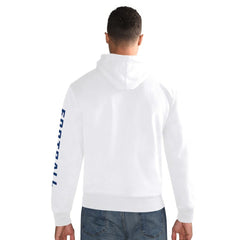 Buffalo Bills Starter Vintage Pullover Hoodie White