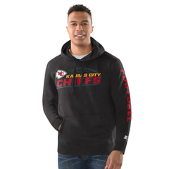 Kansas City Chiefs Starter Vintage Pullover Hoodie Black