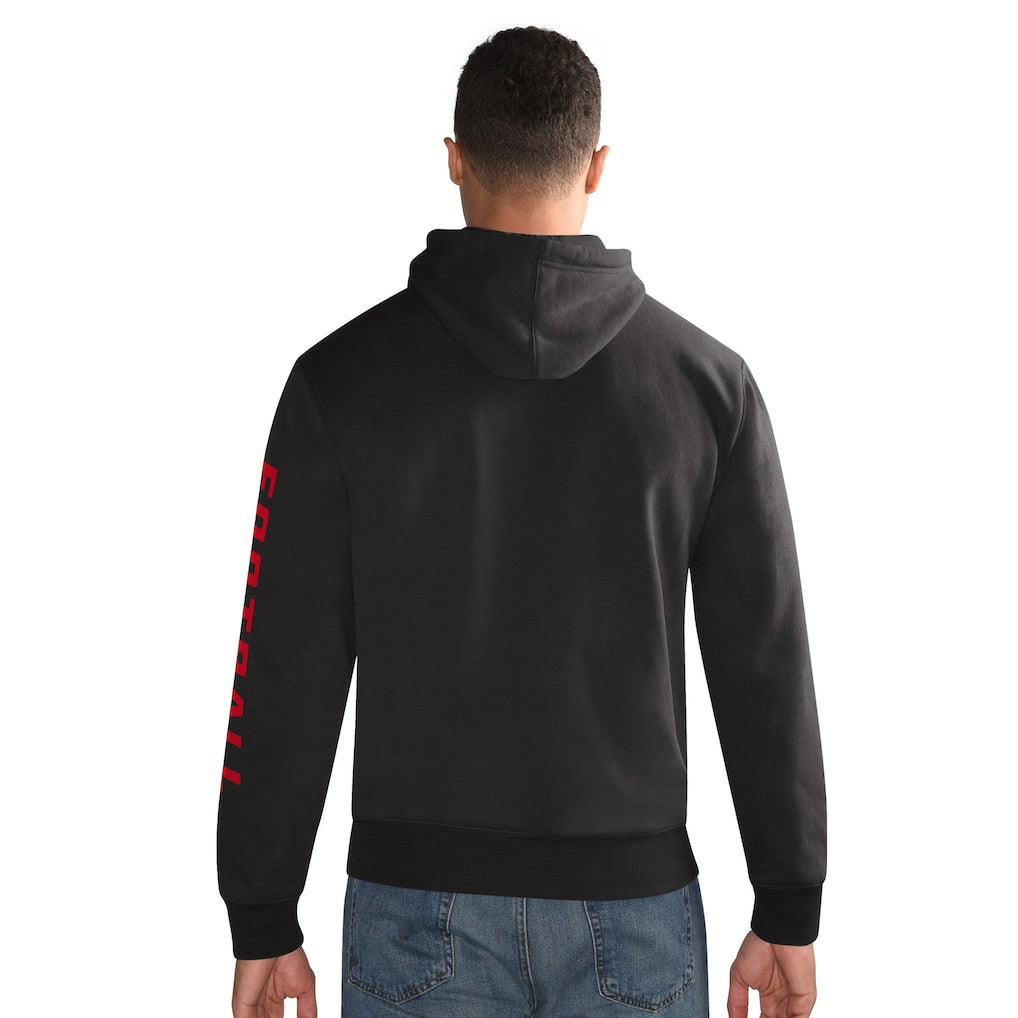 Kansas City Chiefs Starter Vintage Pullover Hoodie Black
