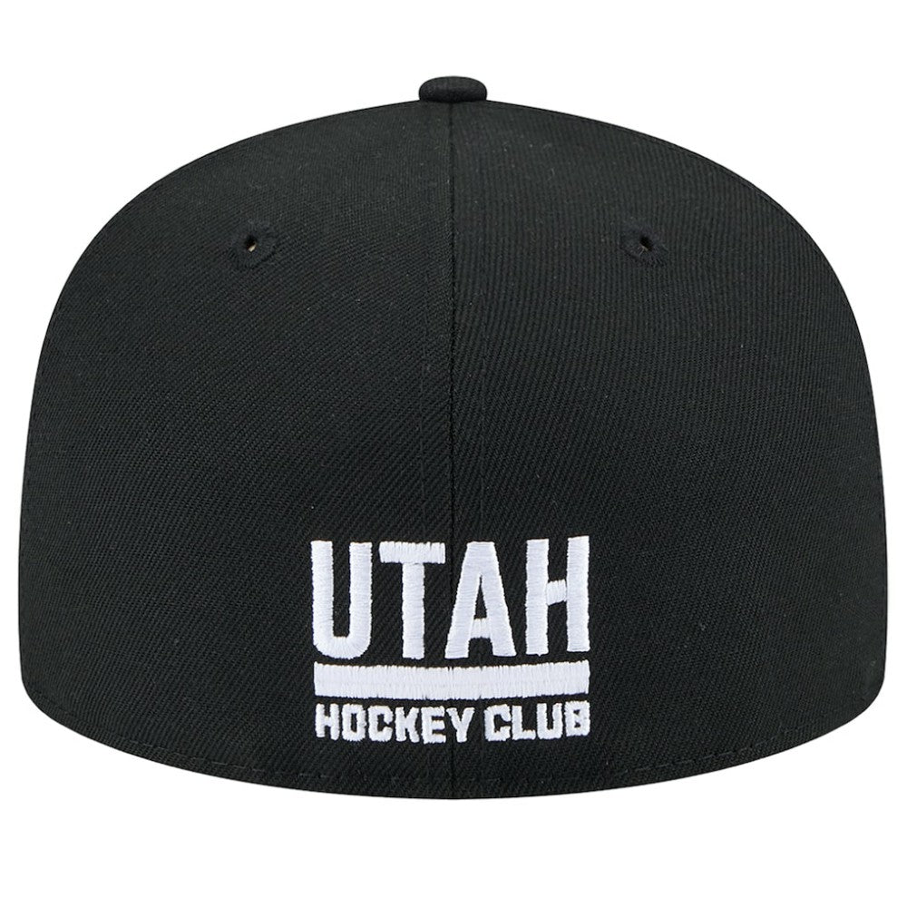 Utah Mammoth New Era State Shape 1st Season 59FIFTY Fitted Hat - Black - NHL 202459351