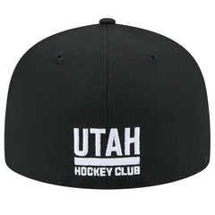Utah Mammoth New Era State Shape 1st Season 59FIFTY Fitted Hat - Black - NHL 202459351