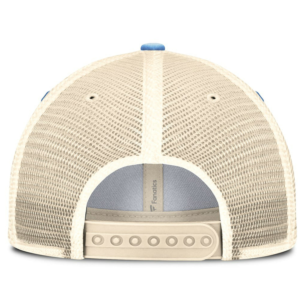 Detroit Lions Top of the World Team Patch Adjustable Hat Blue