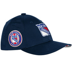 New York Rangers Fanatics Youth 2025 NHL Draft Authentic Pro On-Stage Podium Adjustable Hat - Navy - NHL 202459443
