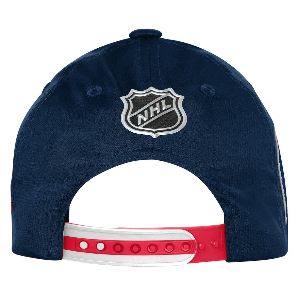 New York Rangers Fanatics Youth 2025 NHL Draft Authentic Pro On-Stage Podium Adjustable Hat - Navy - NHL 202459443