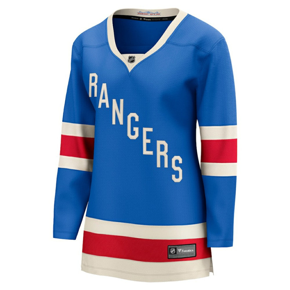 New York Rangers Fanatics Women's Centennial Breakaway Jersey - Blue - NHL 202460097