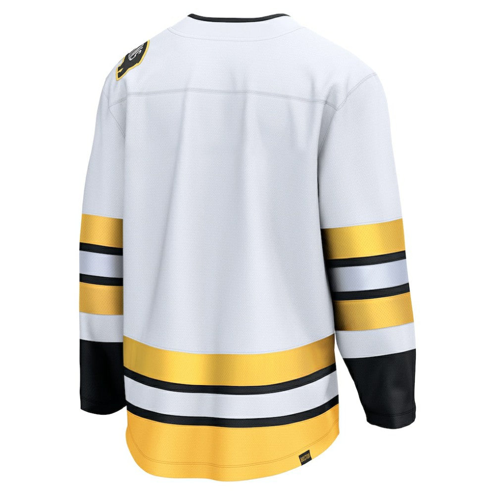 Boston Bruins Fanatics Away Breakaway Jersey - White - NHL 202460165