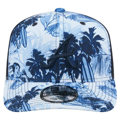 Atlanta Braves New Era Hula Trucker 9SEVENTY Adjustable Hat - Navy - New Era Online