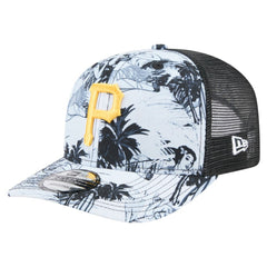 Pittsburgh Pirates New Era Hula Trucker 9SEVENTY Adjustable Hat - Black - New Era on Sale