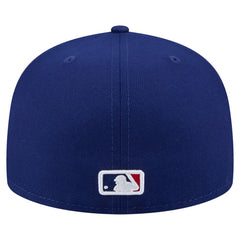 Texas Rangers New Era Yarn Stitch 59FIFTY Fitted Hat - Royal - New Era Sale