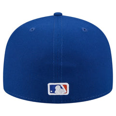 New York Mets New Era Yarn Stitch 59FIFTY Fitted Hat - Royal - New Era Discount