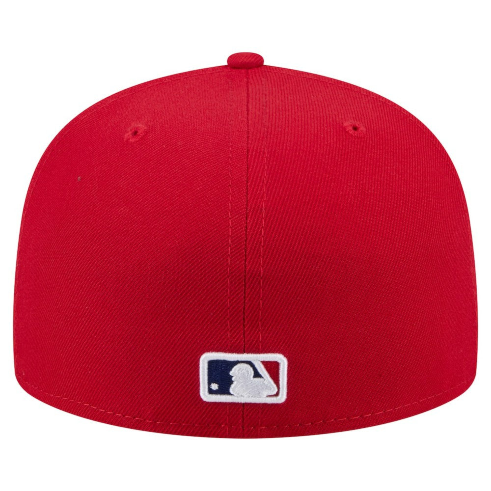 Philadelphia Phillies New Era Yarn Stitch 59FIFTY Fitted Hat - Red - New Era Online