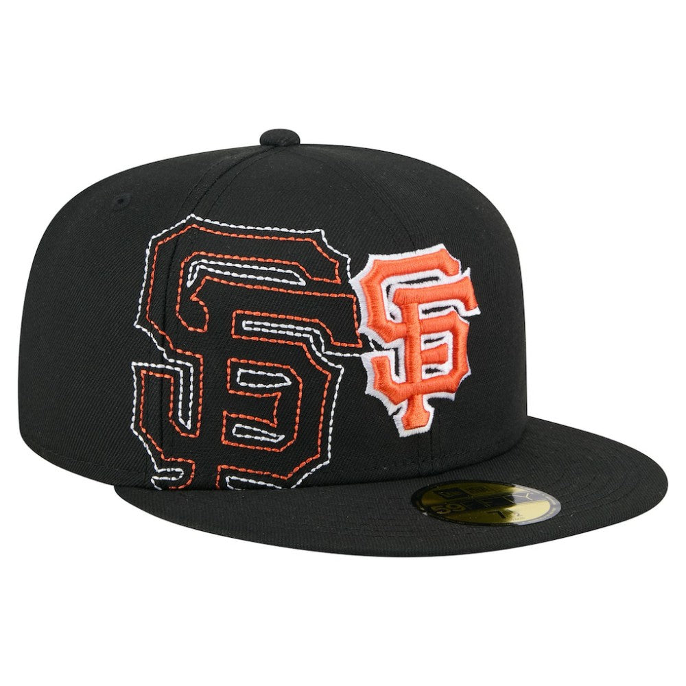 San Francisco Giants New Era Yarn Stitch 59FIFTY Fitted Hat - Black - New Era Online