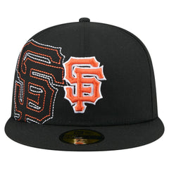 San Francisco Giants New Era Yarn Stitch 59FIFTY Fitted Hat - Black - New Era Online