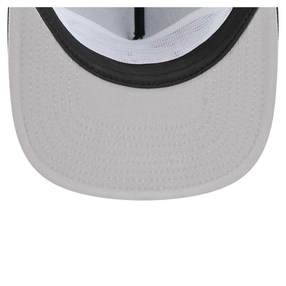 Minnesota Twins New Era Retro Satin Script Golfer Adjustable Hat - Navy - New Era Discount
