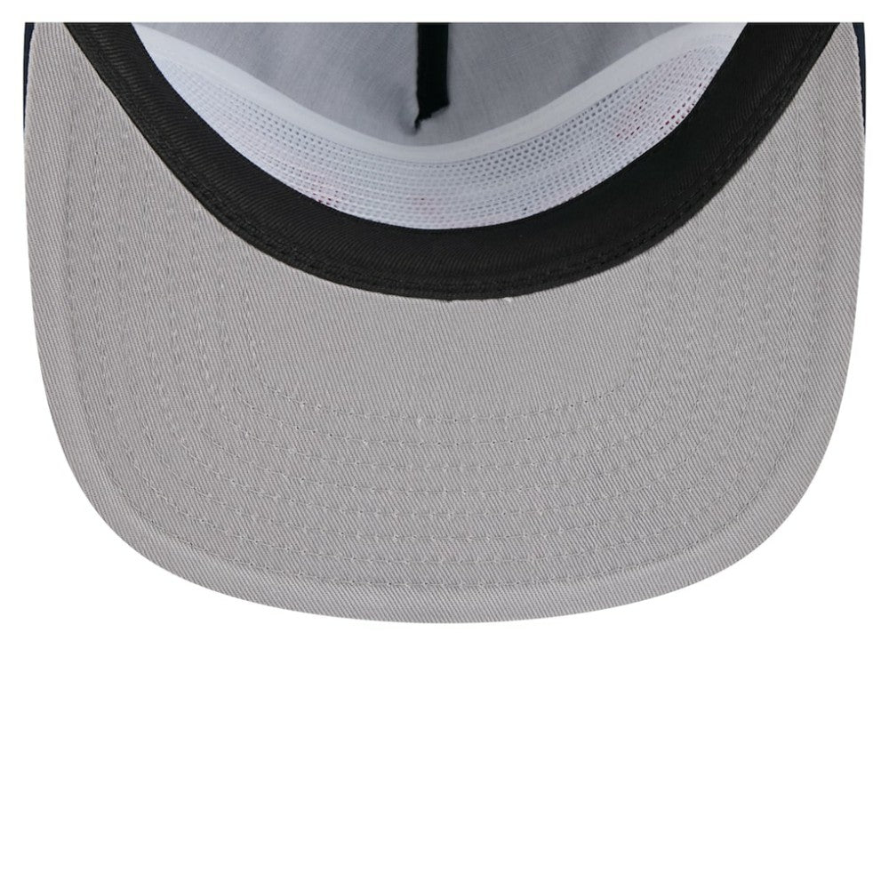 Boston Red Sox New Era Retro Satin Script Golfer Adjustable Hat - Navy - New Era on Sale