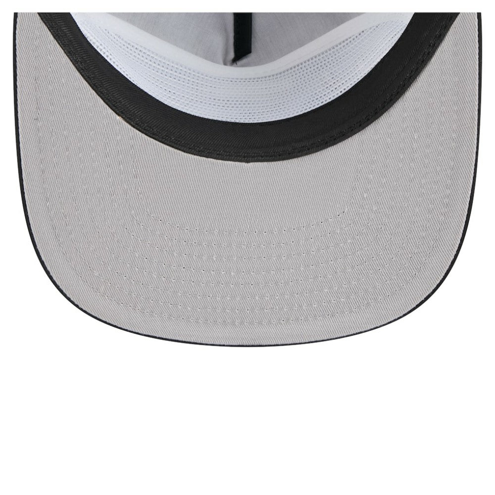 Chicago White Sox New Era Retro Satin Script Golfer Adjustable Hat - Black - New Era on Sale