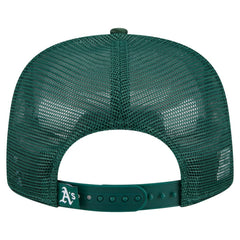 Athletics New Era Retro Satin Script Golfer Adjustable Hat - Green - New Era on Sale