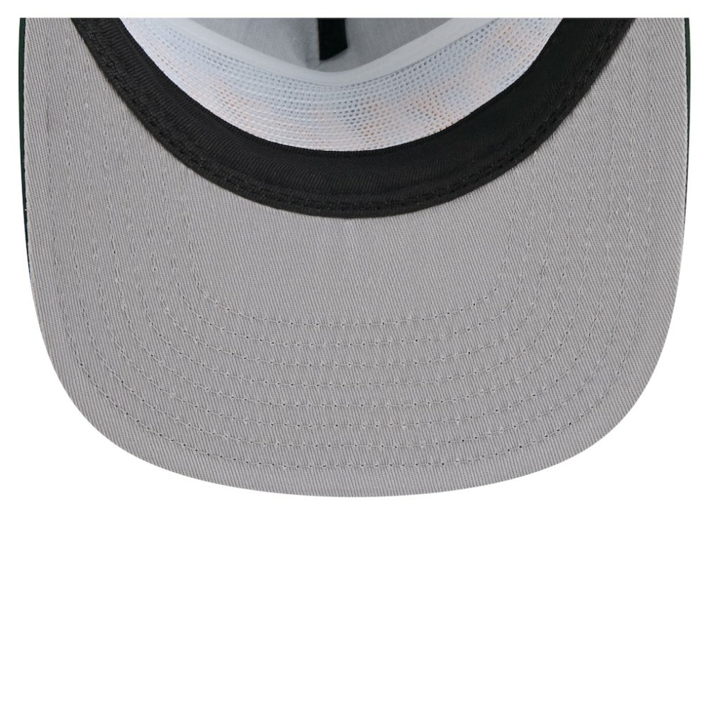 Athletics New Era Retro Satin Script Golfer Adjustable Hat - Green - New Era on Sale