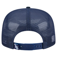 Tampa Bay Rays New Era Retro Satin Script Golfer Adjustable Hat - Navy - New Era Lifestyle