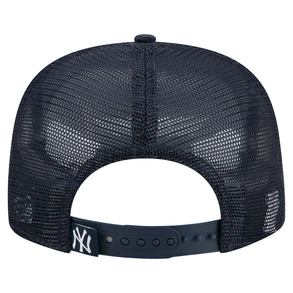 New York Yankees New Era Retro Satin Script Golfer Adjustable Hat - Navy - New Era Sale