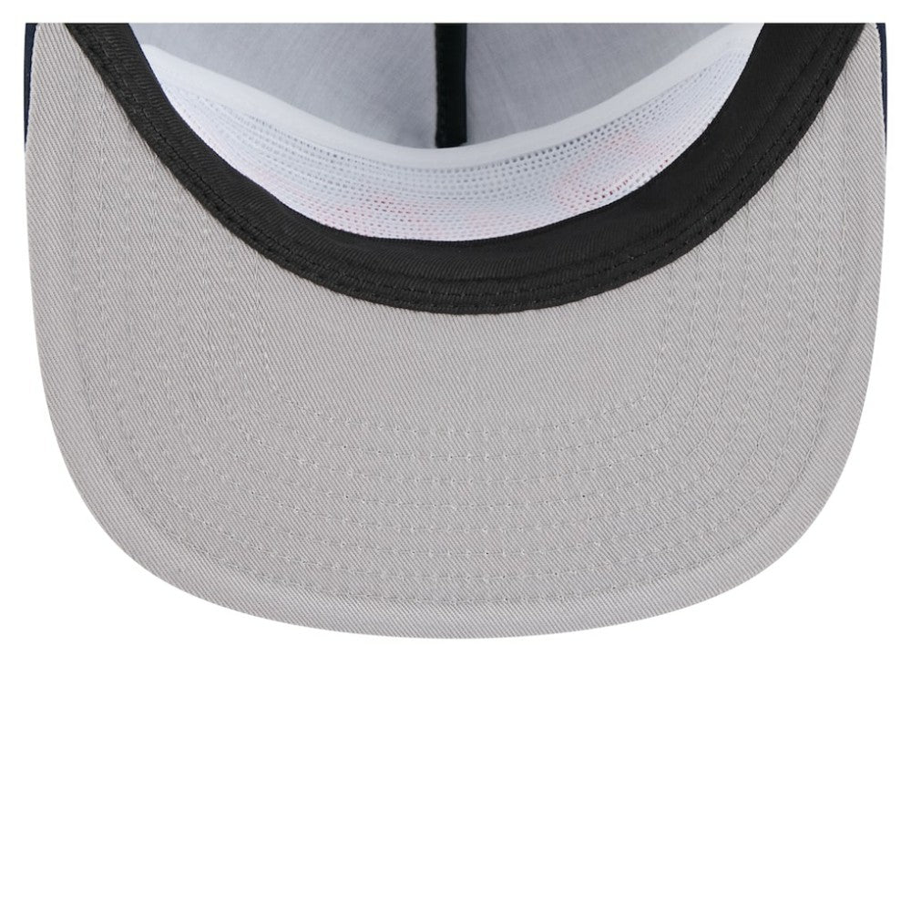 Houston Astros New Era Retro Satin Script Golfer Adjustable Hat - Navy - New Era Discount