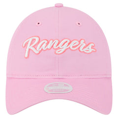 Texas Rangers New Era Women's Mother's Day 9TWENTY Adjustable Hat - Pink - New Era Online