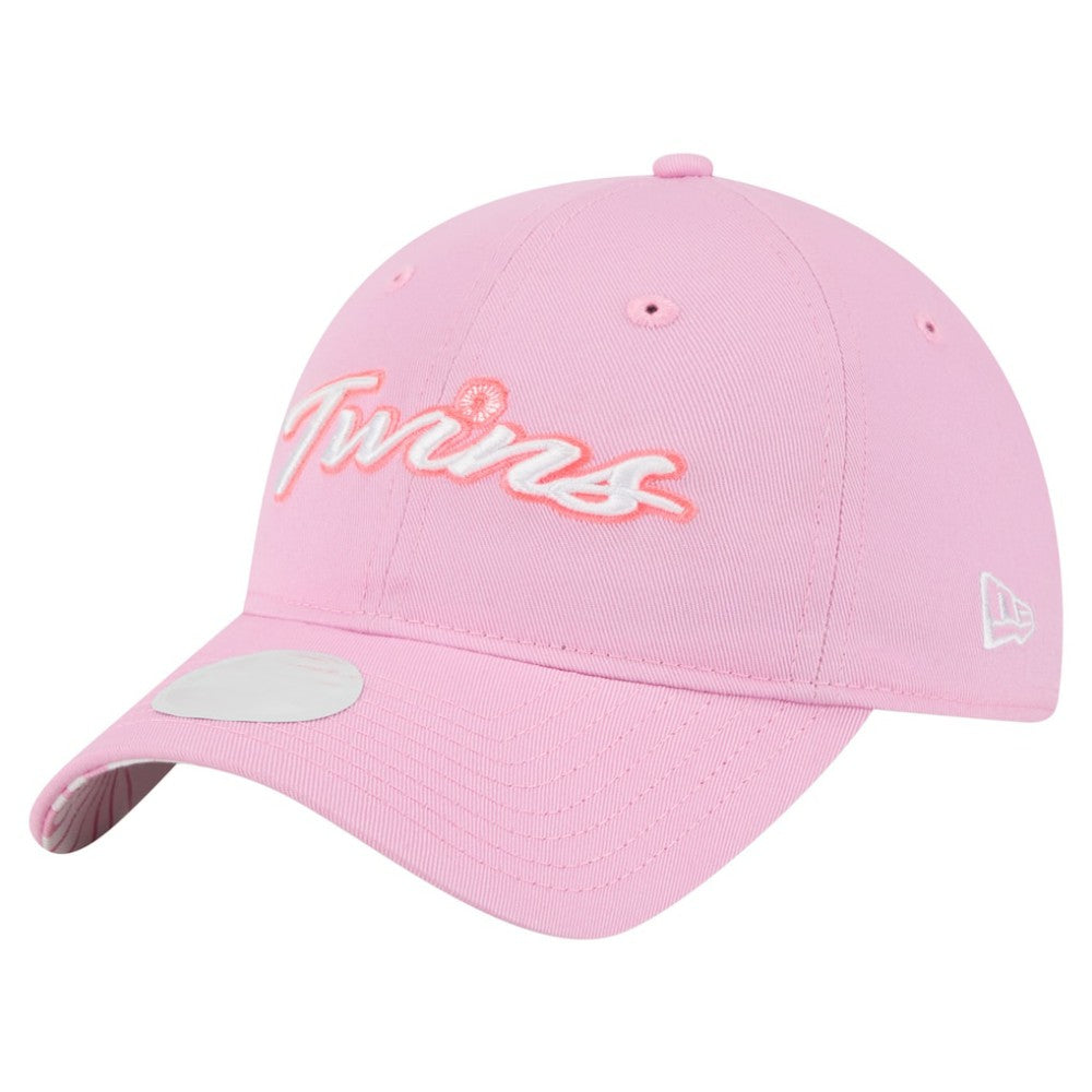 Minnesota Twins New Era Women's Mother's Day 9TWENTY Adjustable Hat - Pink - New Era on Sale