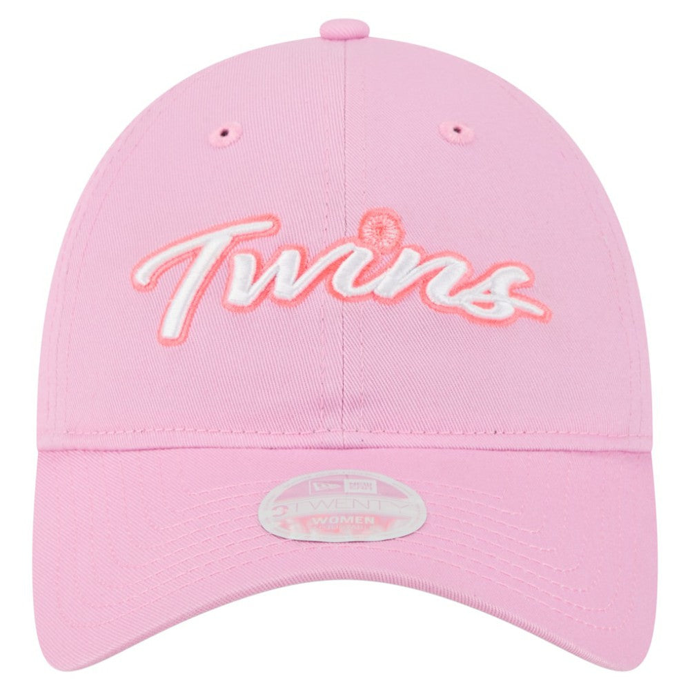 Minnesota Twins New Era Women's Mother's Day 9TWENTY Adjustable Hat - Pink - New Era on Sale