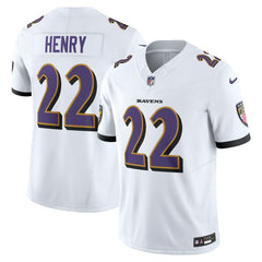 Nike Derrick Henry Baltimore Ravens Vapor F.U.S.E. Limited Jersey White