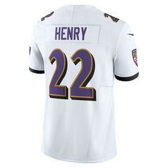 Nike Derrick Henry Baltimore Ravens Vapor F.U.S.E. Limited Jersey White