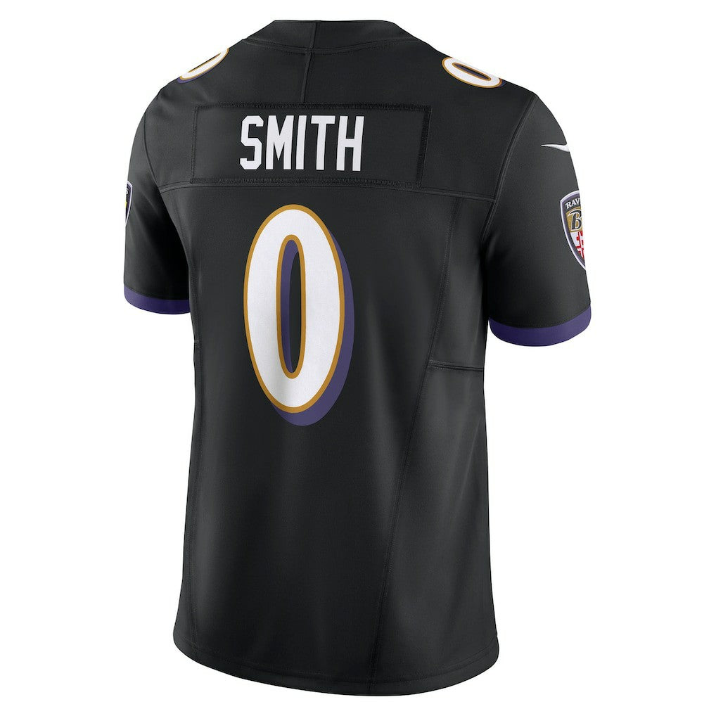 Nike Roquan Smith Baltimore Ravens Alternate Vapor F.U.S.E. Limited Jersey Black