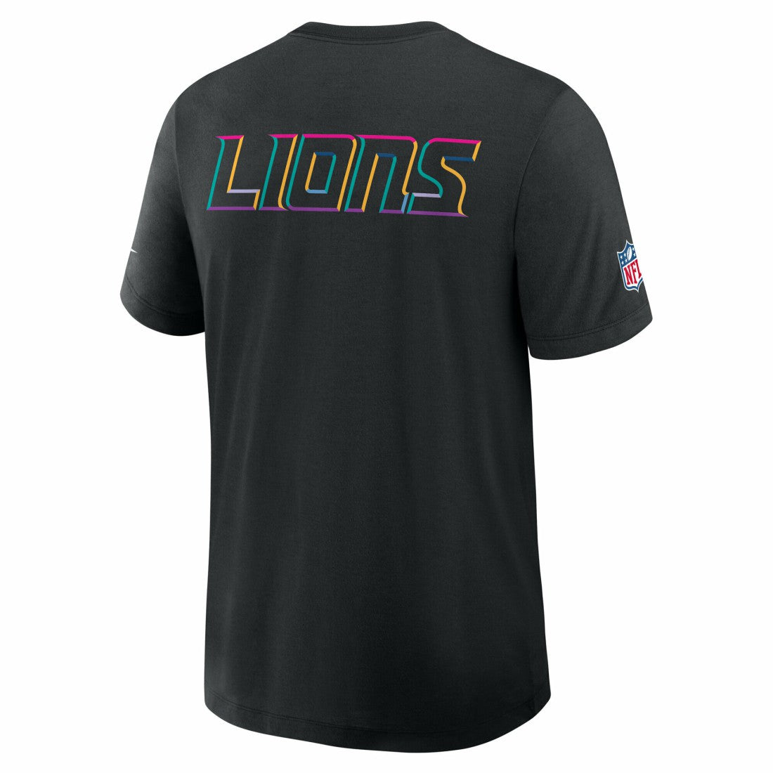 Nike Detroit Lions Tall 2025 NFL Crucial Catch Tri-Blend Dri-FIT T-Shirt Black