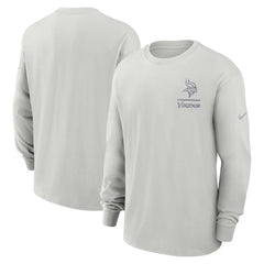 Nike Minnesota Vikings Essential Heavy Max90 Long Sleeve T-Shirt Gray