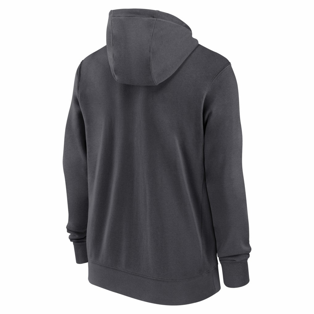 Nike New York Jets Primetime Club Full-Zip Hoodie Anthracite