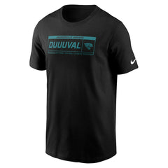 Nike Jacksonville Jaguars Primetime Local Essential T-Shirt Black