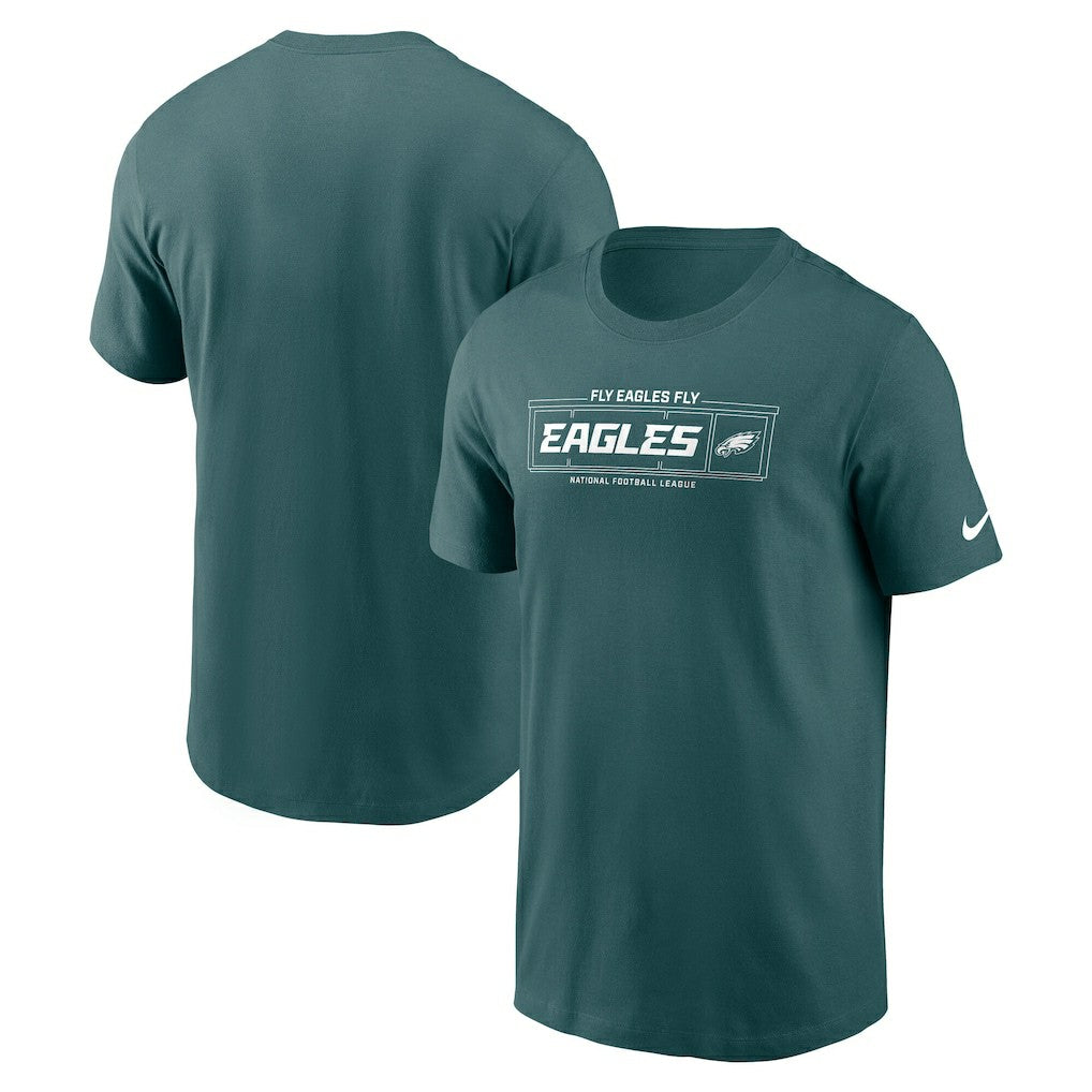 Nike Philadelphia Eagles Primetime Local Essential T-Shirt Midnight Green