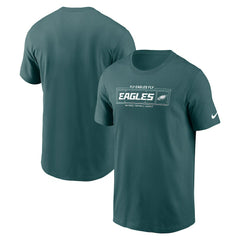 Nike Philadelphia Eagles Primetime Local Essential T-Shirt Midnight Green