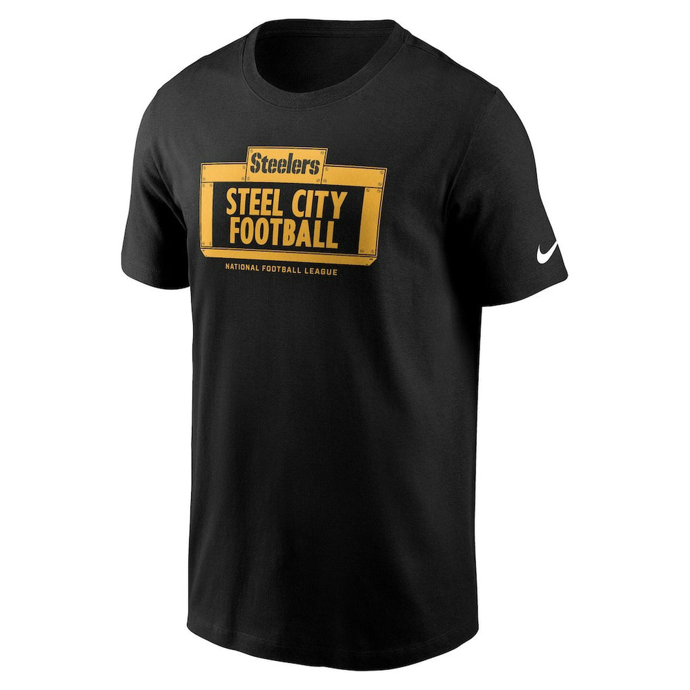 Nike Pittsburgh Steelers Primetime Local Essential T-Shirt Black