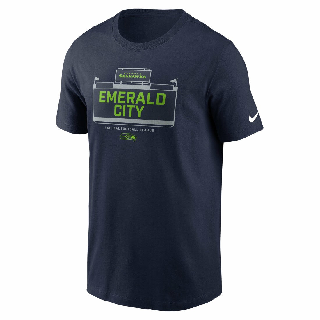Nike Seattle Seahawks Primetime Local Essential T-Shirt College Navy