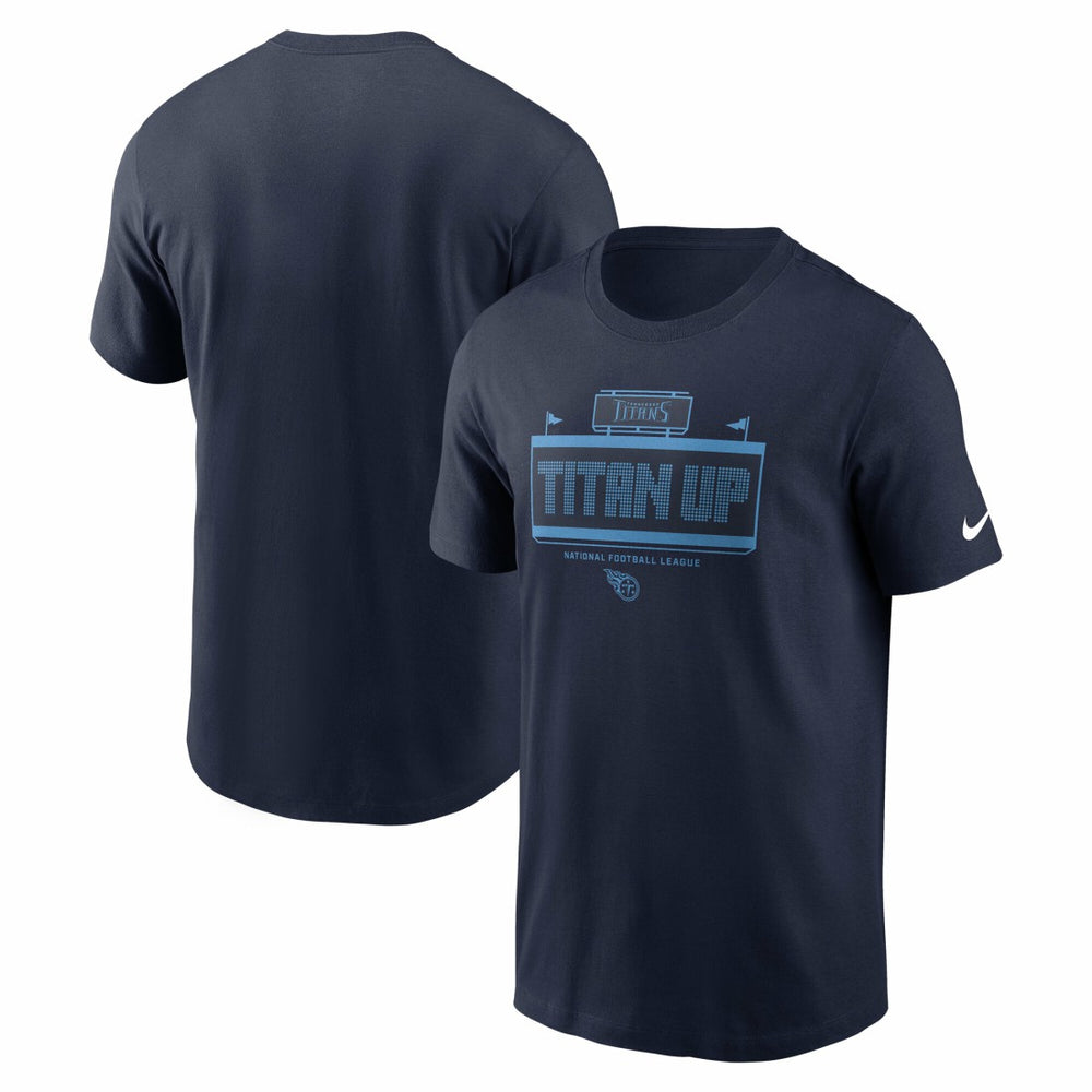 Nike Tennessee Titans Primetime Local Essential T-Shirt Navy