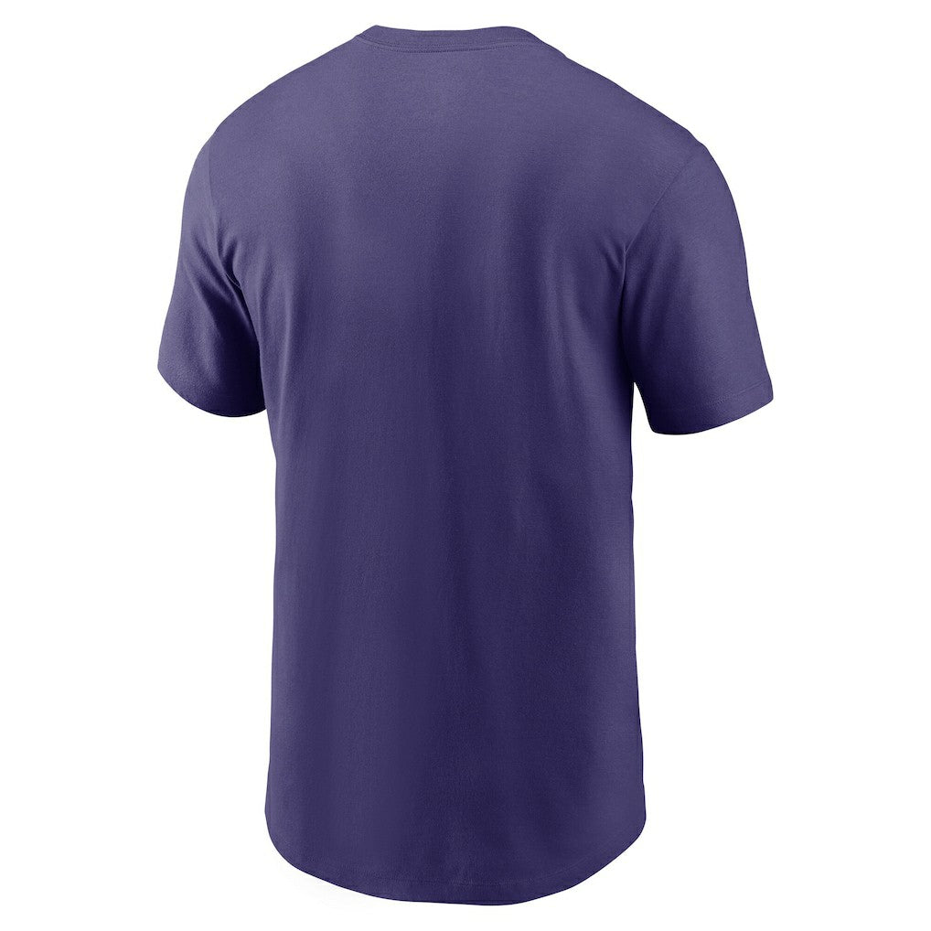 Nike Baltimore Ravens Primetime Local Essential T-Shirt Purple