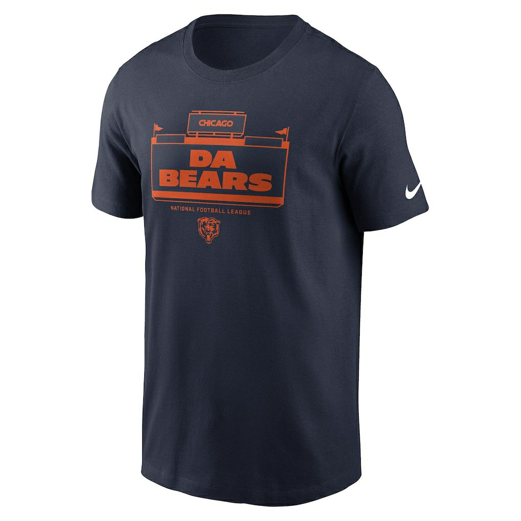 Nike Chicago Bears Primetime Local Essential T-Shirt Navy