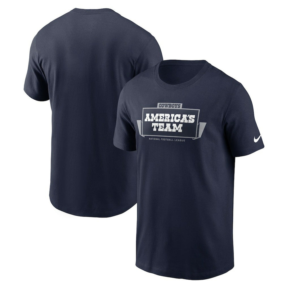 Nike Dallas Cowboys Primetime Local Essential T-Shirt Navy
