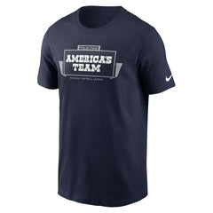 Nike Dallas Cowboys Primetime Local Essential T-Shirt Navy