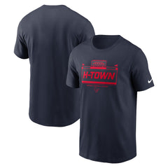 Nike Houston Texans Primetime Local Essential T-Shirt Navy